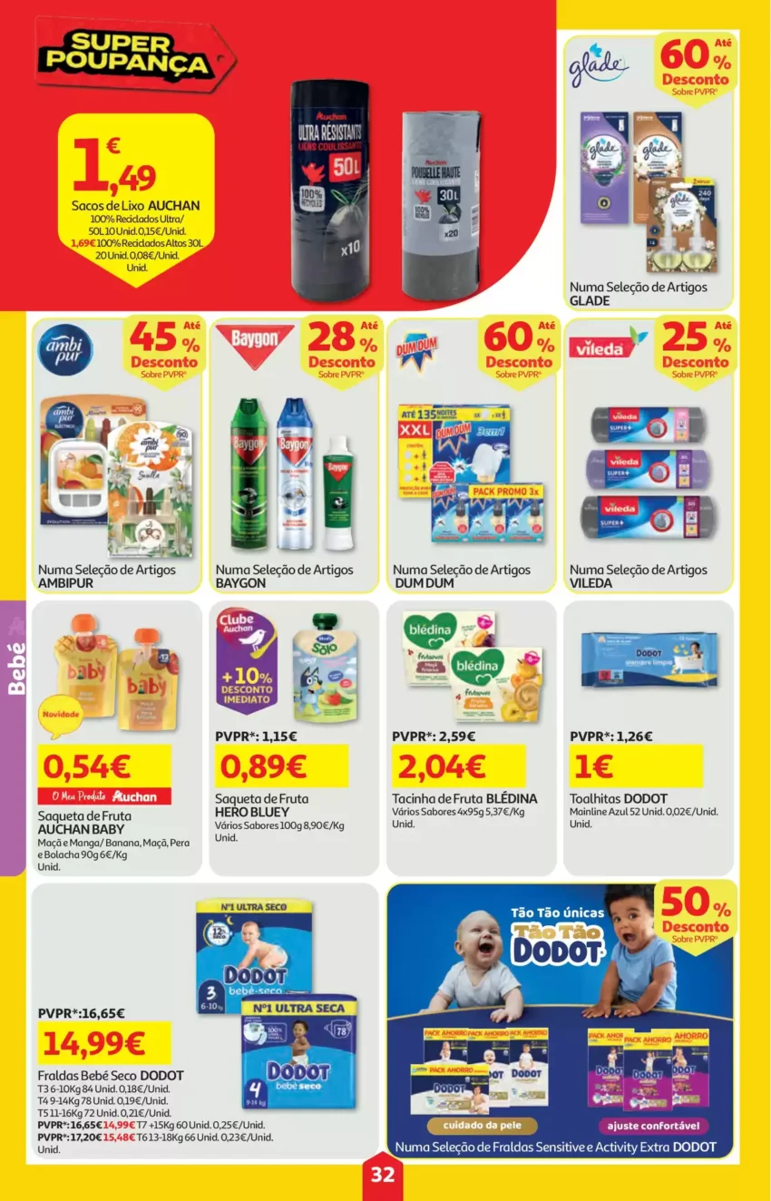Página 32 do Antevisão Folheto Auchan