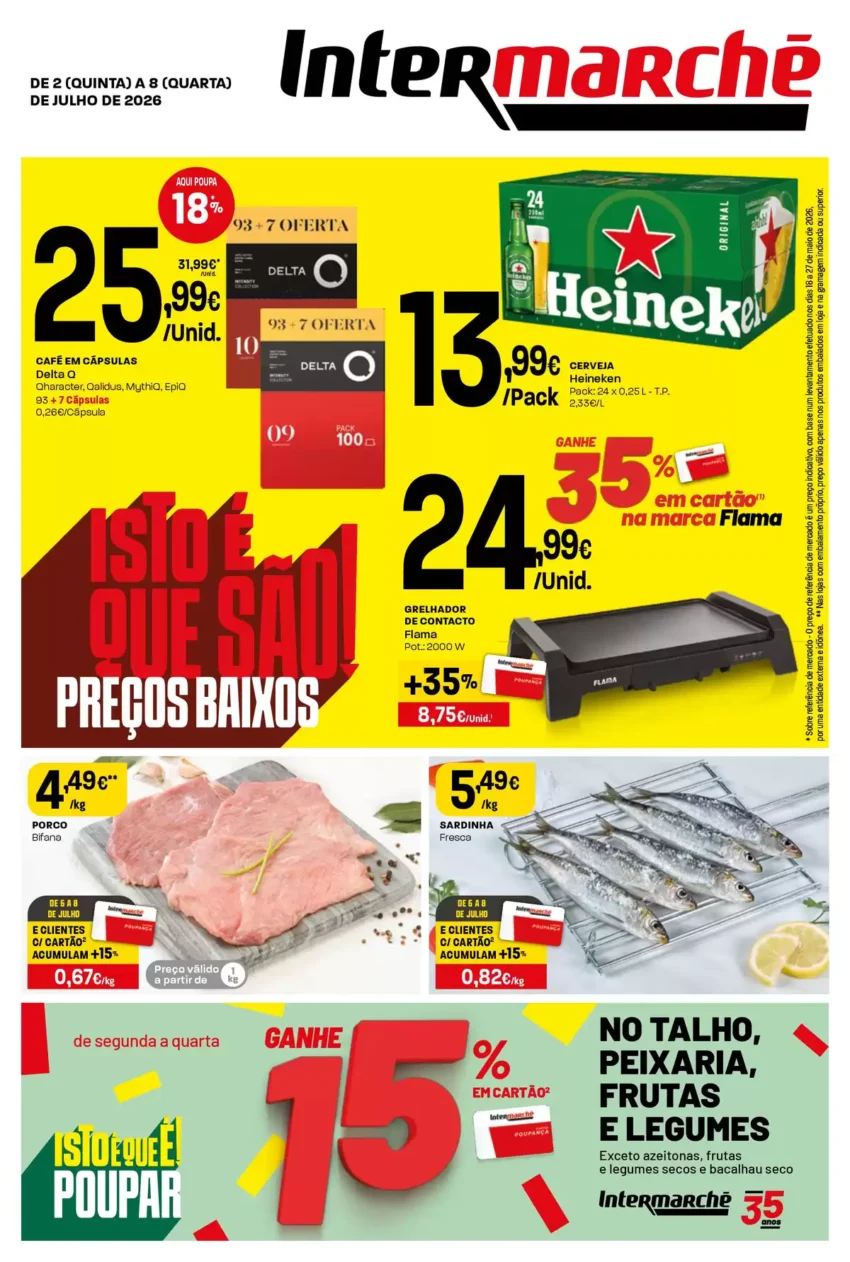 Página 1 do Antevisão Folheto Intermarché