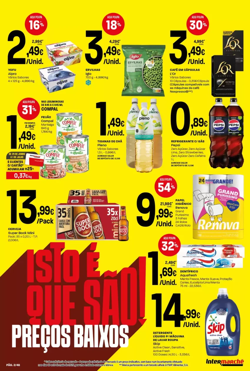 Página 2 do Antevisão Folheto Intermarché