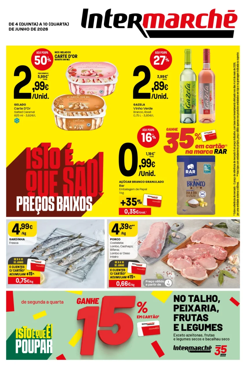 Capa do Antevisão Folheto Intermarché