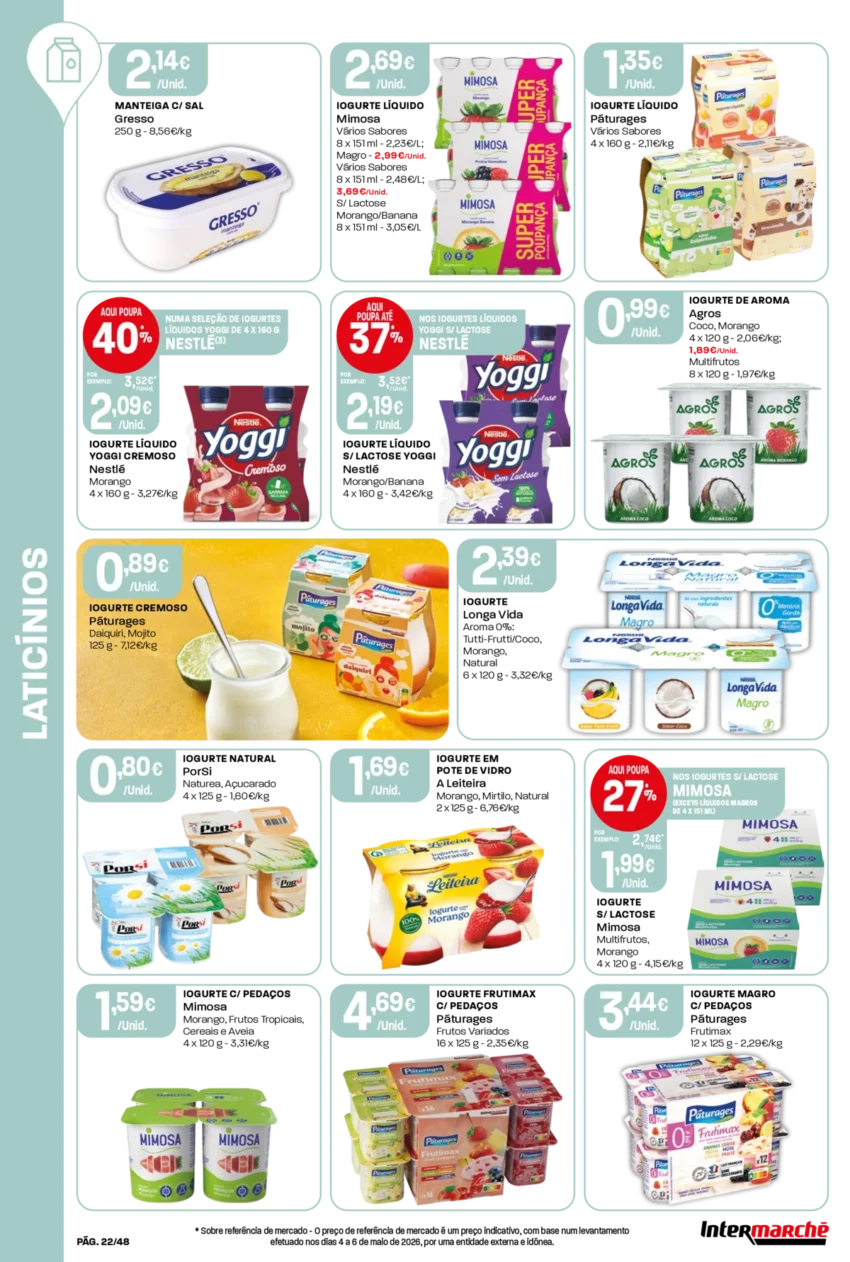 Página 22 do Antevisão Folheto Intermarché