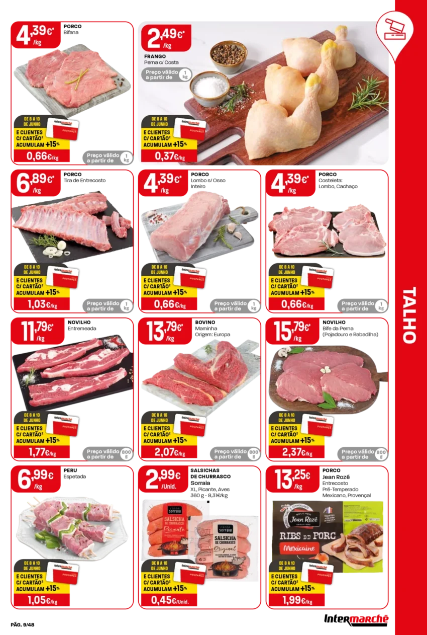 Página 9 do Antevisão Folheto Intermarché