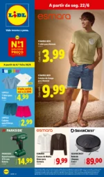 Capa do Antevisão Folheto LiDL Novidades