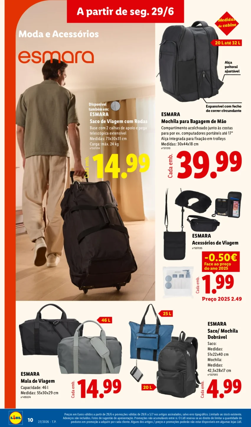 Página 10 do Antevisão Folheto LiDL Novidades