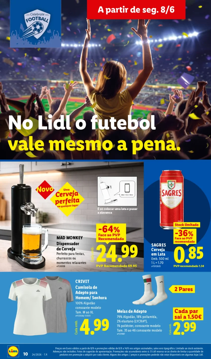 Página 10 do Antevisão Folheto LiDL Novidades