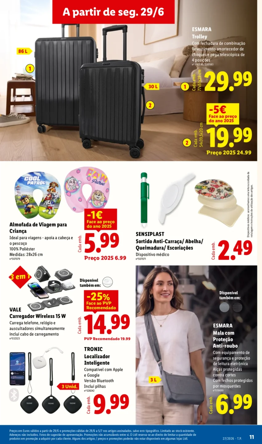 Página 11 do Antevisão Folheto LiDL Novidades