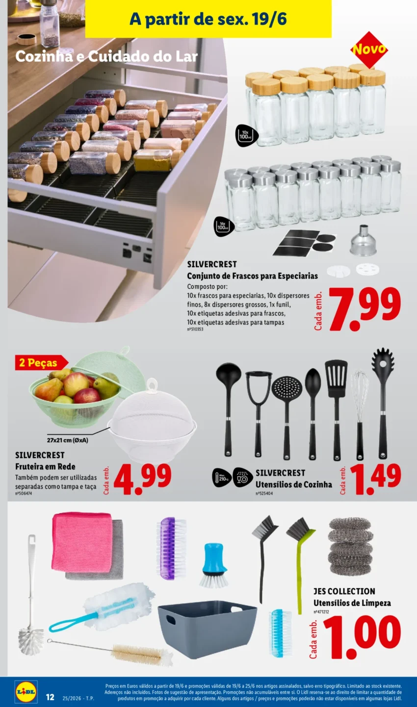 Página 12 do Antevisão Folheto LiDL Novidades