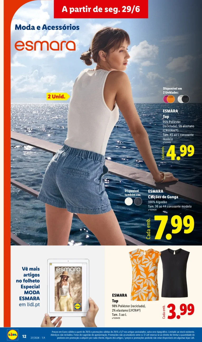 Página 12 do Antevisão Folheto LiDL Novidades