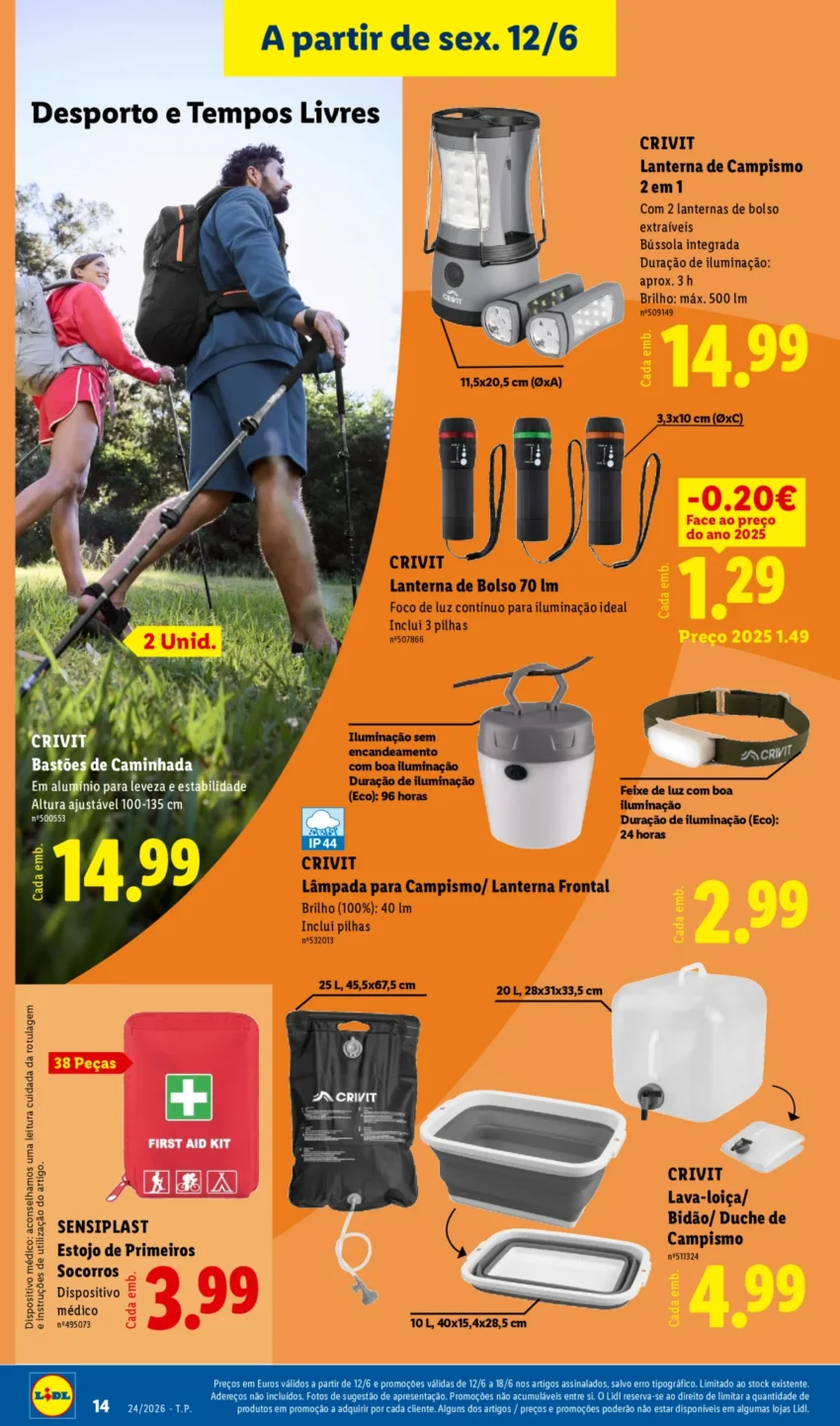 Página 14 do Antevisão Folheto LiDL Novidades