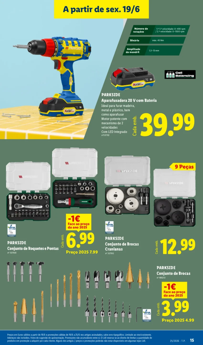 Página 15 do Antevisão Folheto LiDL Novidades