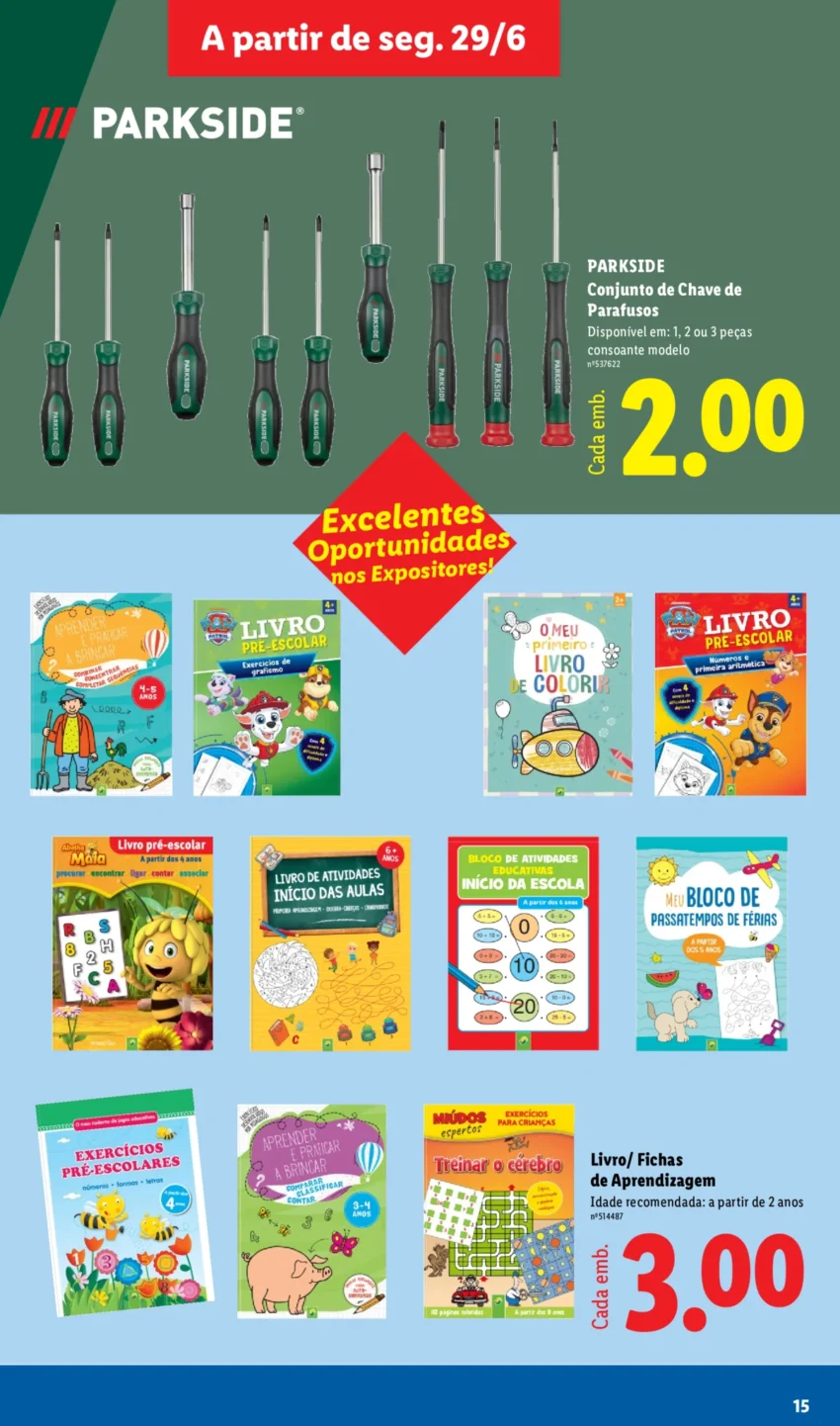 Página 15 do Antevisão Folheto LiDL Novidades