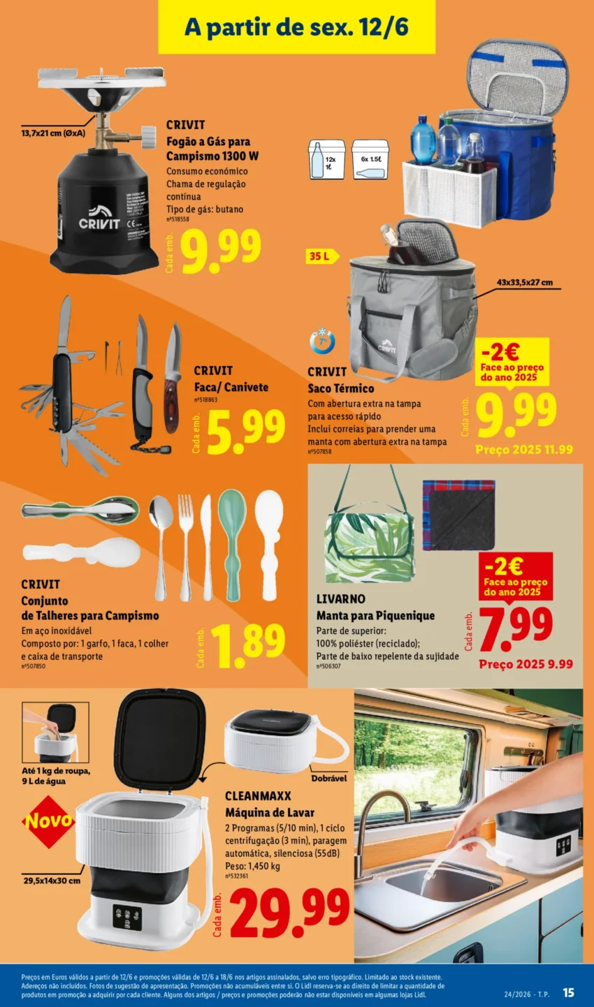 Página 15 do Antevisão Folheto LiDL Novidades