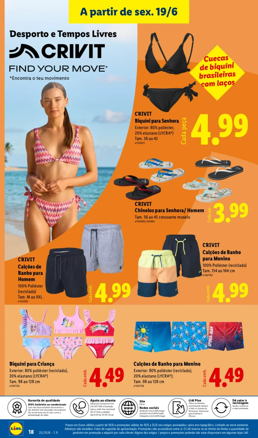 Página 18 do Antevisão Folheto LiDL Novidades
