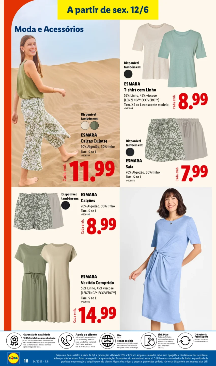 Página 18 do Antevisão Folheto LiDL Novidades