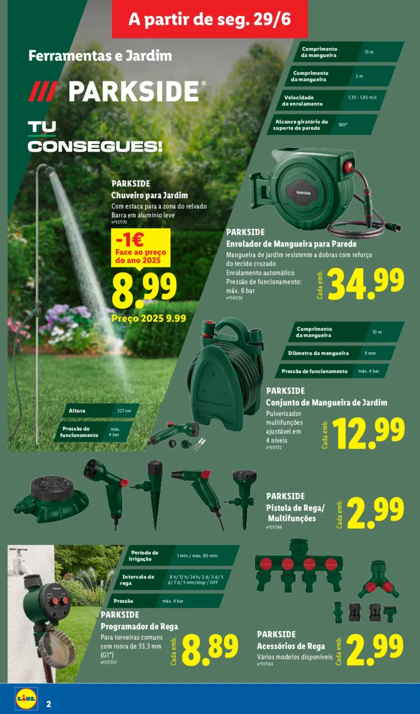 Página 2 do Antevisão Folheto LiDL Novidades