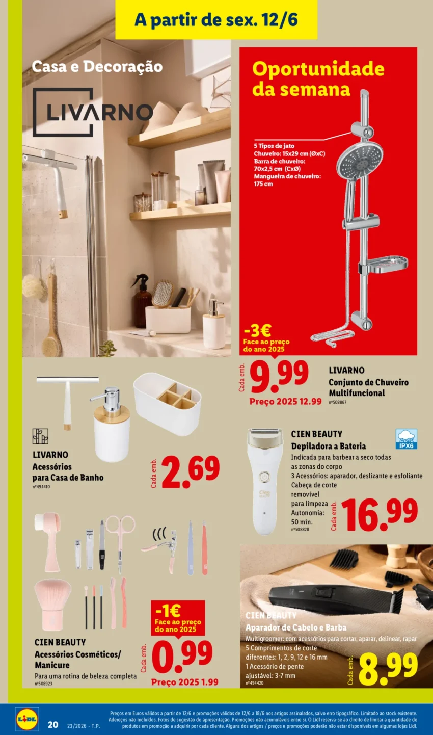 Página 20 do Antevisão Folheto LiDL Novidades