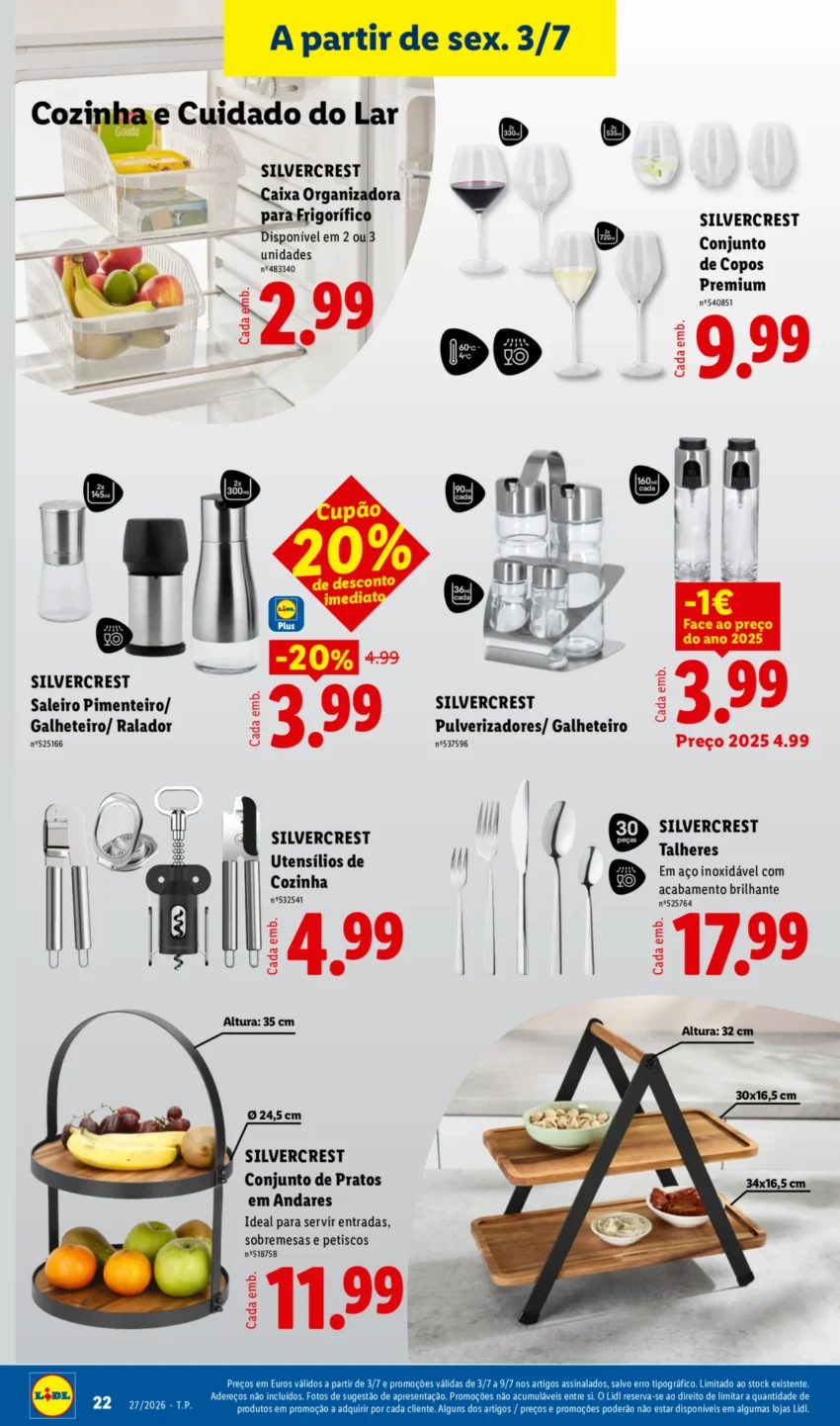 Página 22 do Antevisão Folheto LiDL Novidades