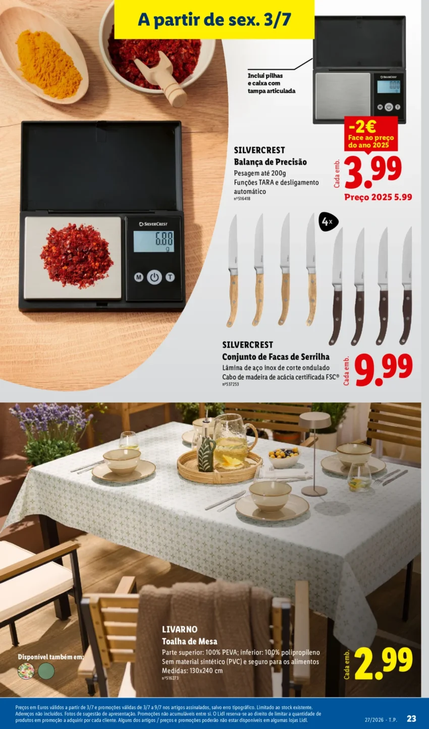 Página 23 do Antevisão Folheto LiDL Novidades