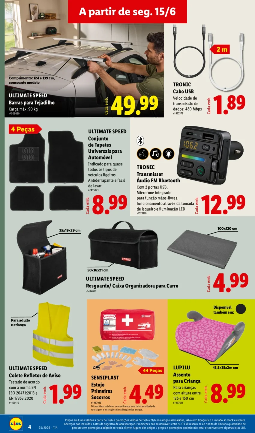 Página 4 do Antevisão Folheto LiDL Novidades