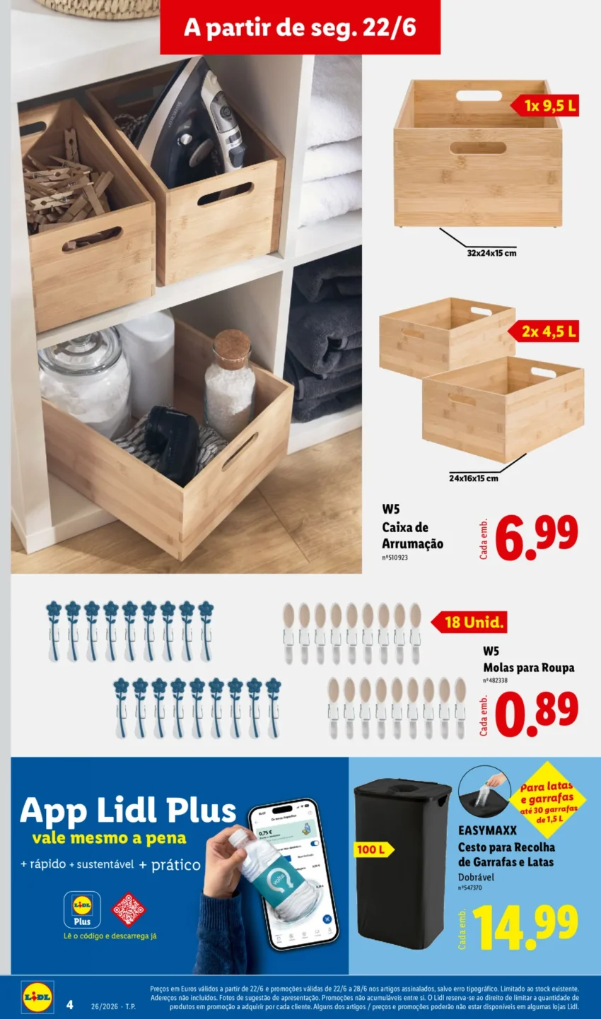 Página 4 do Antevisão Folheto LiDL Novidades