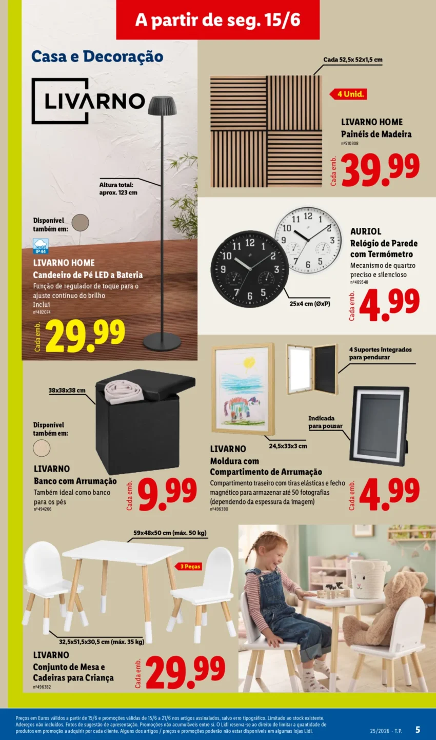 Página 5 do Antevisão Folheto LiDL Novidades