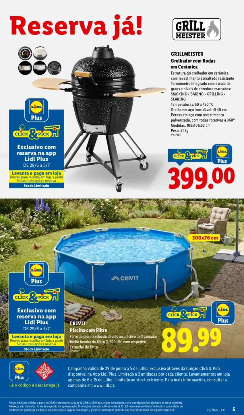Página 5 do Antevisão Folheto LiDL Novidades