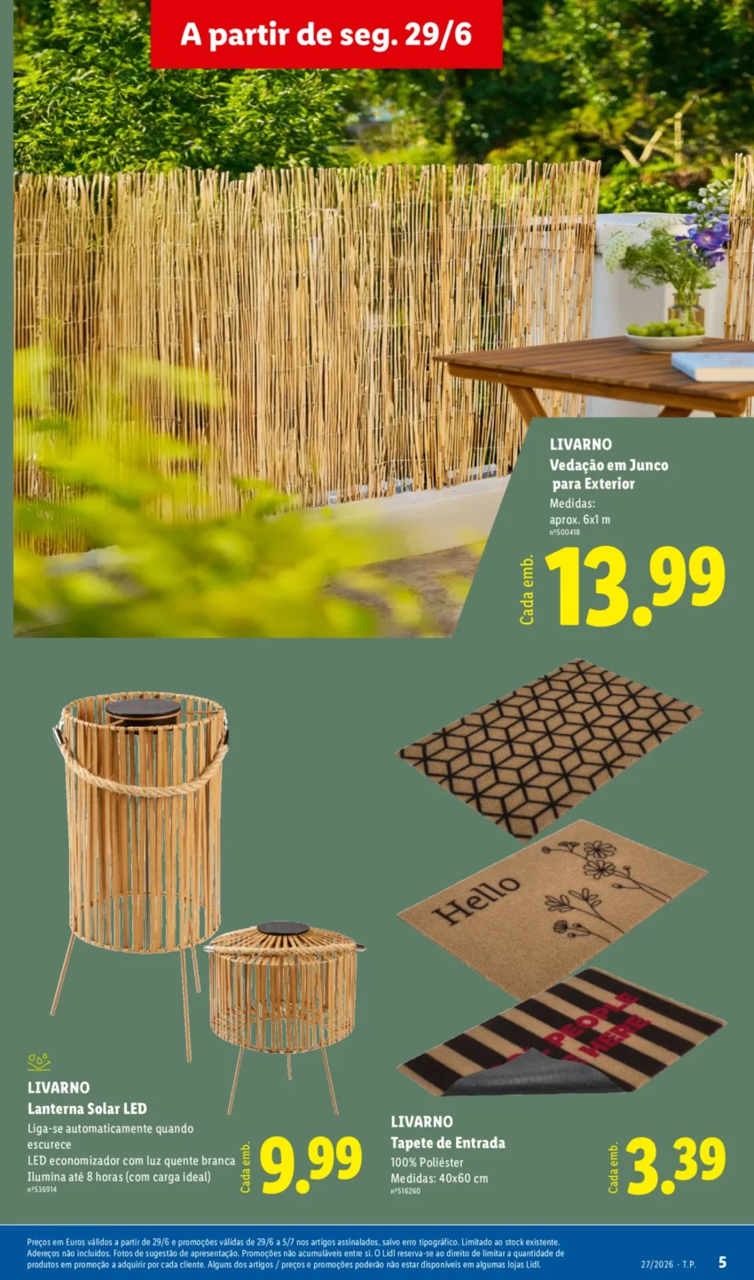 Página 5 do Antevisão Folheto LiDL Novidades