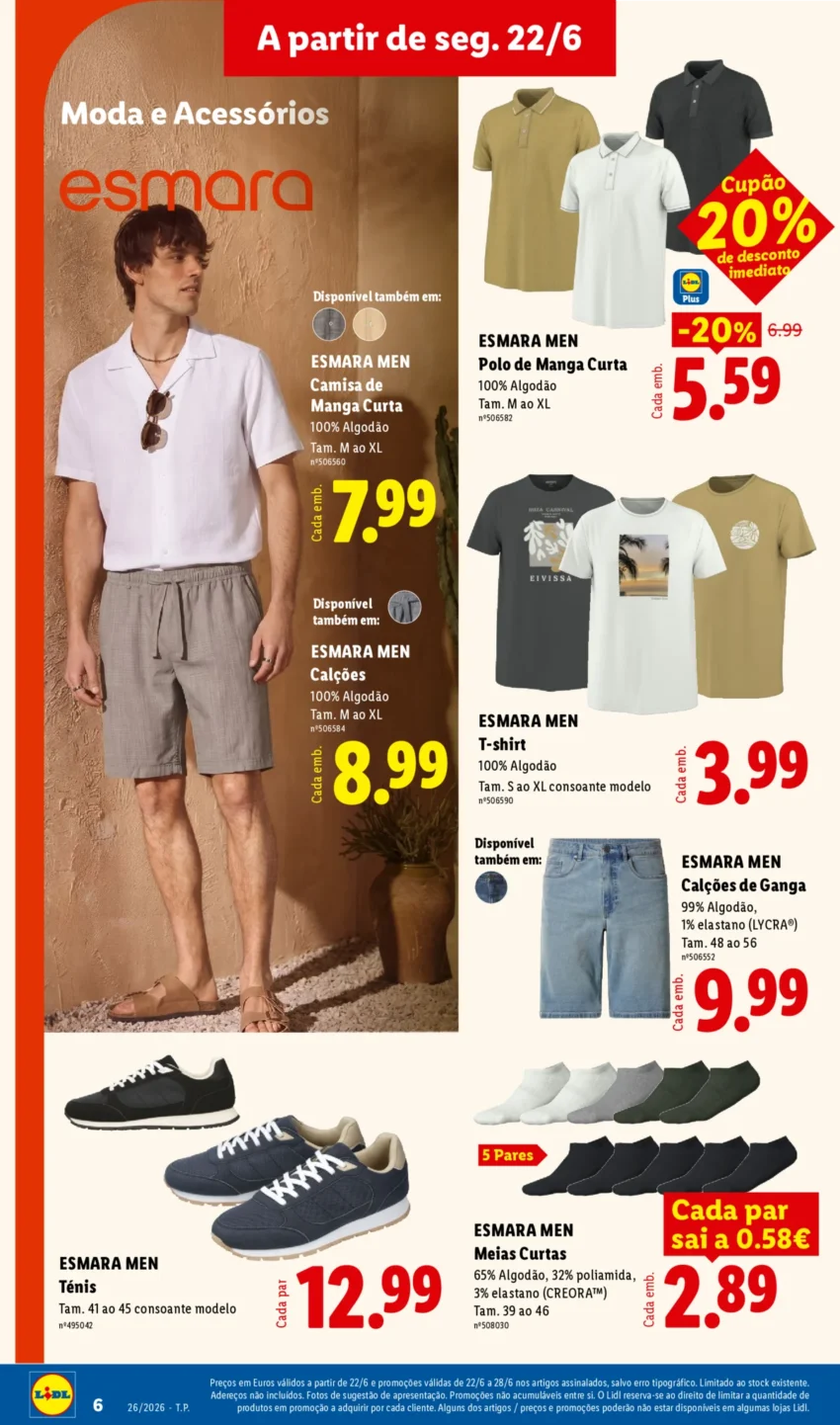 Página 6 do Antevisão Folheto LiDL Novidades
