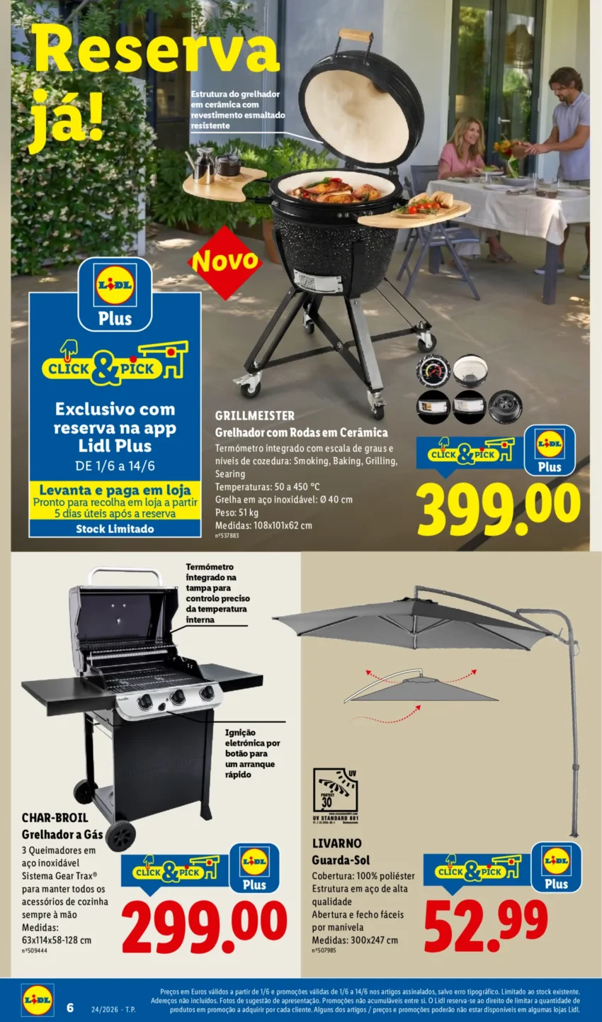 Página 6 do Antevisão Folheto LiDL Novidades