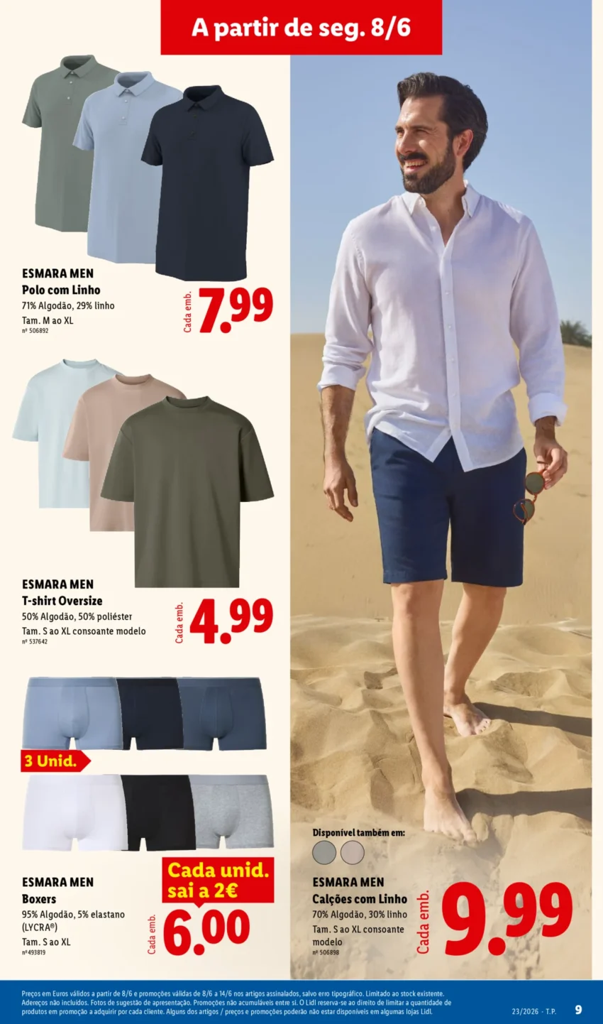 Página 9 do Antevisão Folheto LiDL Novidades