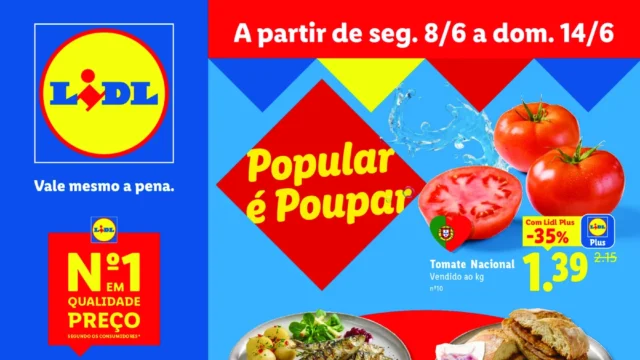 Antevisão Folheto Lidl Promoções (8 a 14 junho)