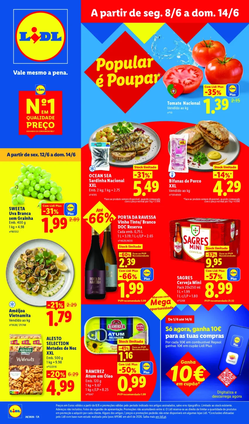 Capa do Antevisão Folheto LiDL Promoções