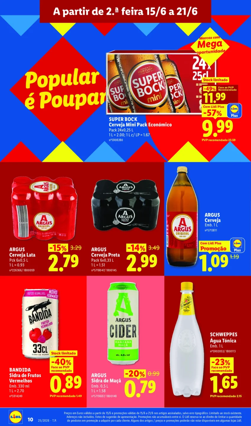 Página 10 do Antevisão Folheto LiDL Promoções