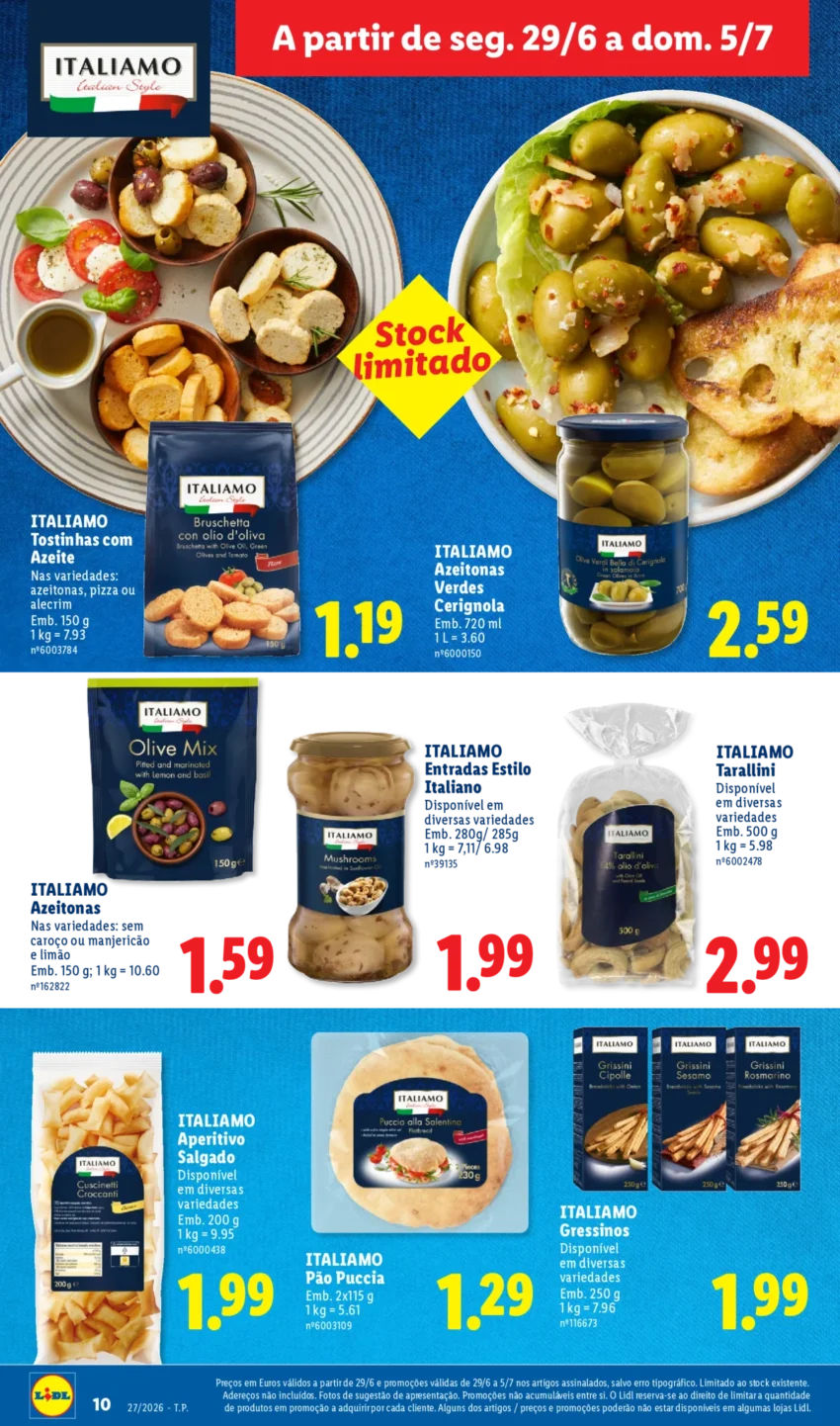 Página 10 do Antevisão Folheto LiDL Promoções