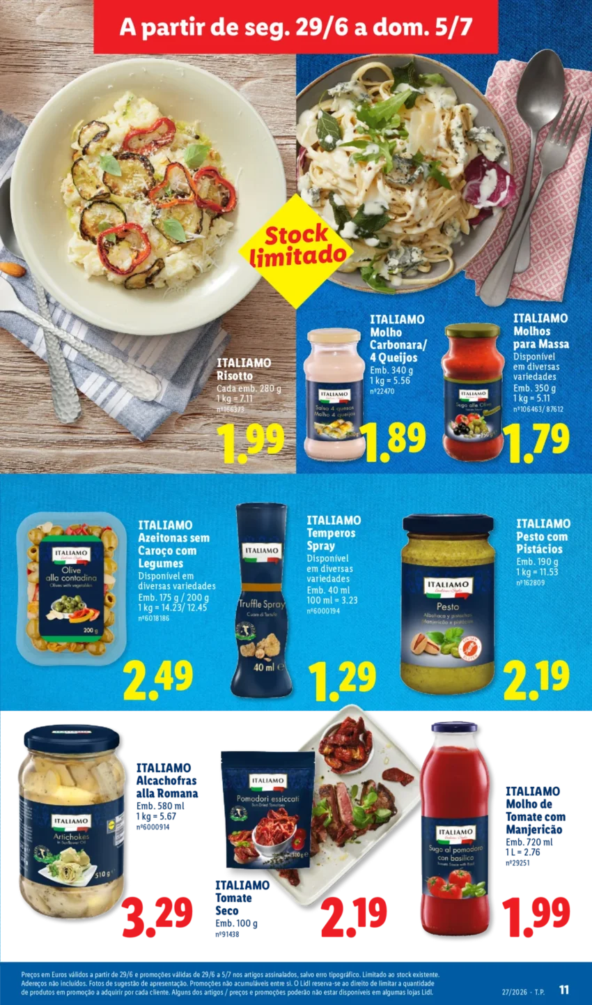 Página 11 do Antevisão Folheto LiDL Promoções