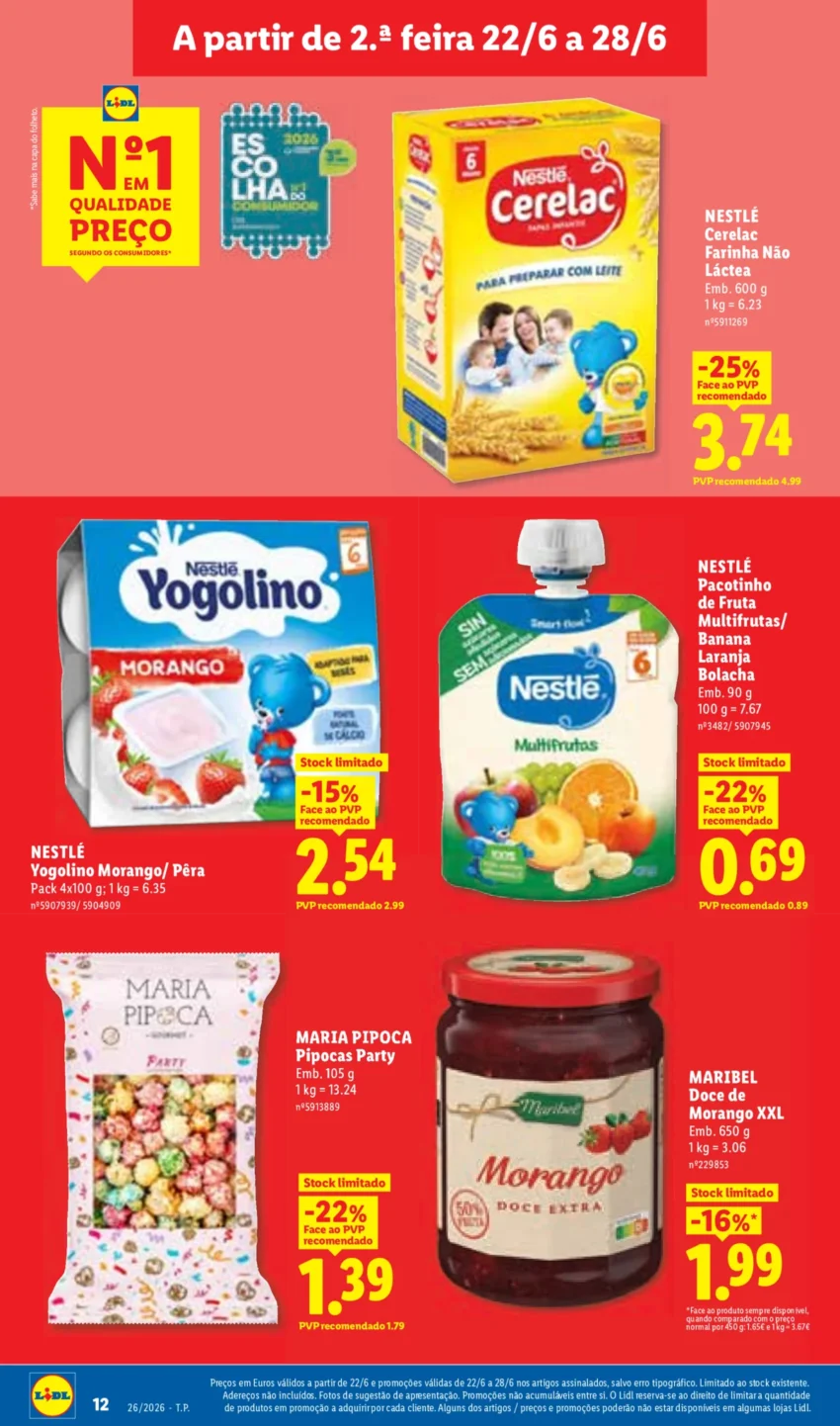Página 12 do Antevisão Folheto LiDL Promoções