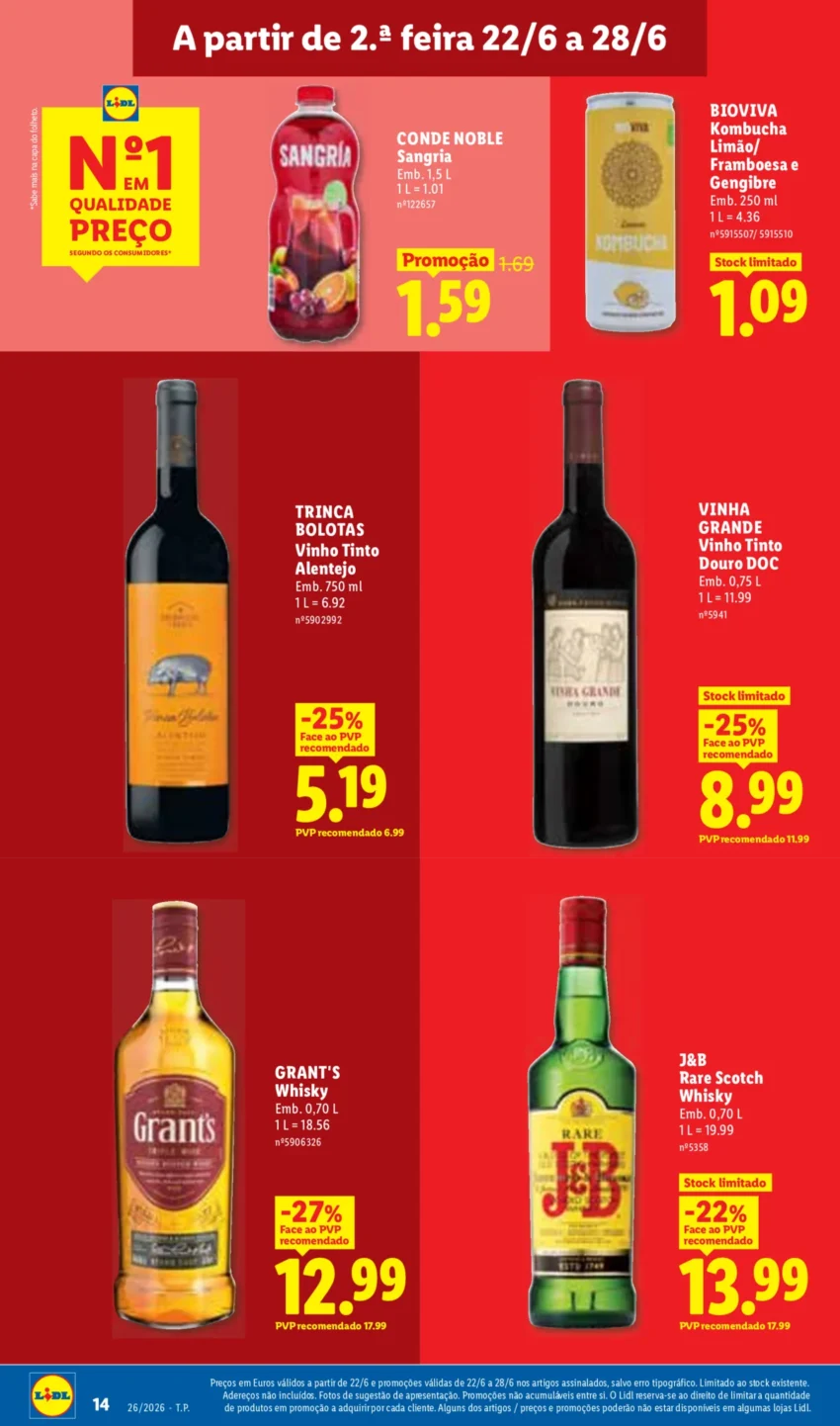 Página 14 do Antevisão Folheto LiDL Promoções