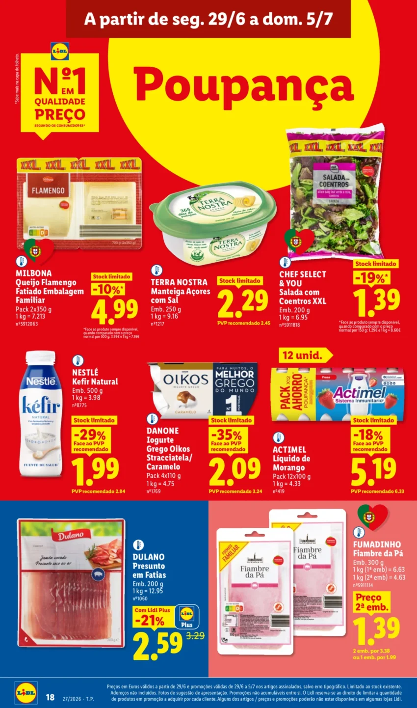 Página 18 do Antevisão Folheto LiDL Promoções