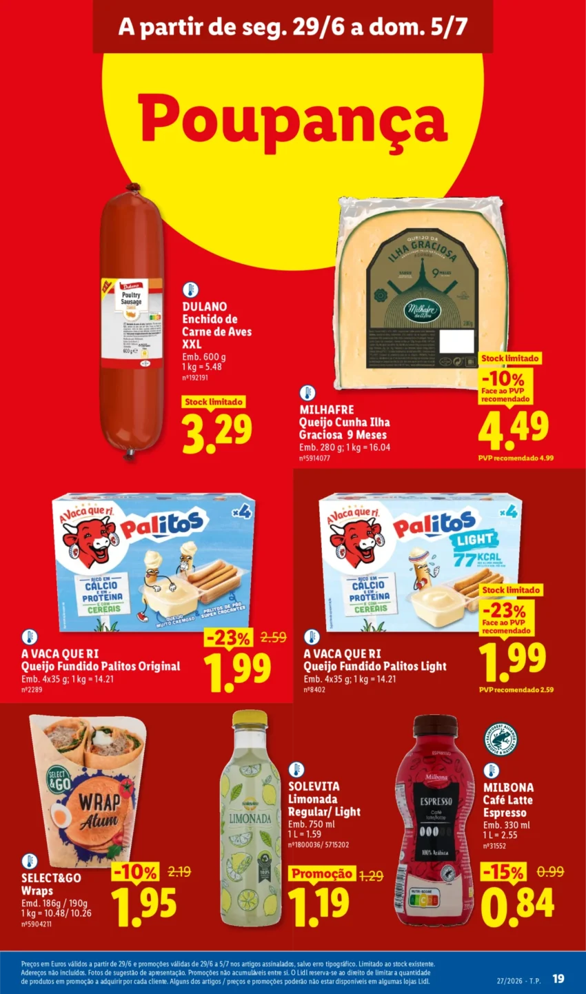 Página 19 do Antevisão Folheto LiDL Promoções