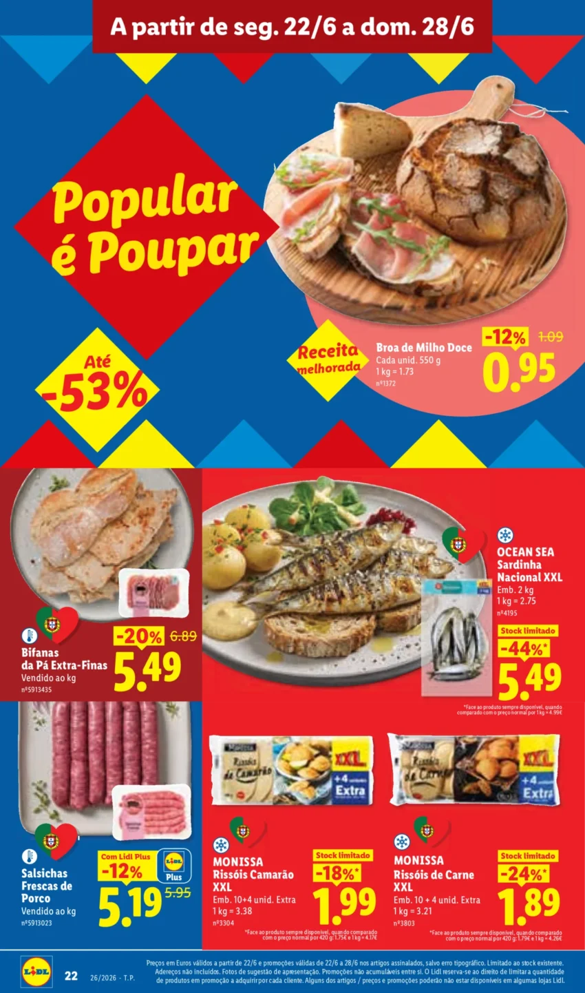 Página 22 do Antevisão Folheto LiDL Promoções