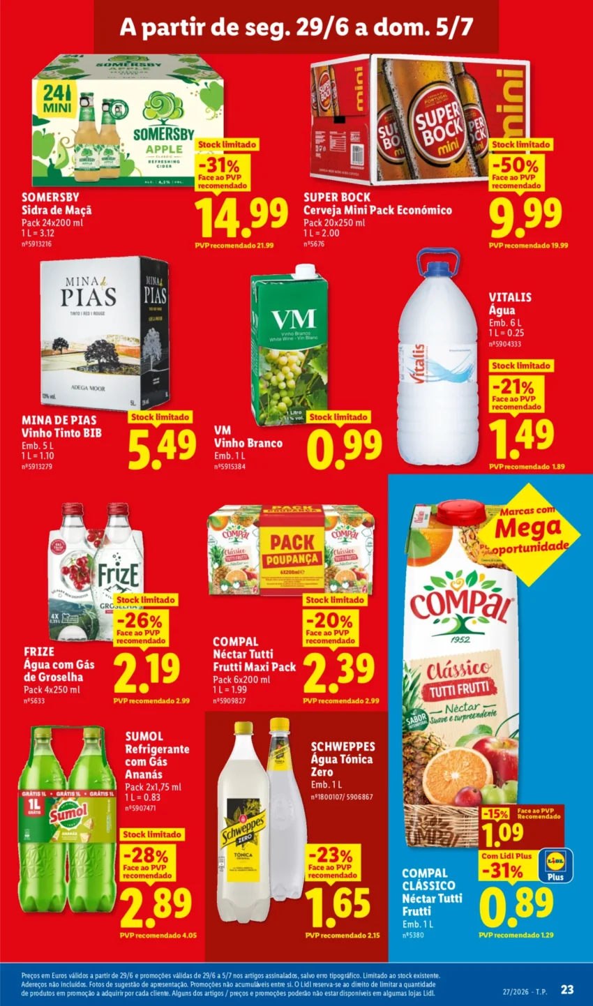 Página 23 do Antevisão Folheto LiDL Promoções