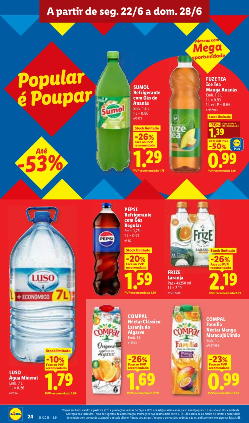 Página 24 do Antevisão Folheto LiDL Promoções