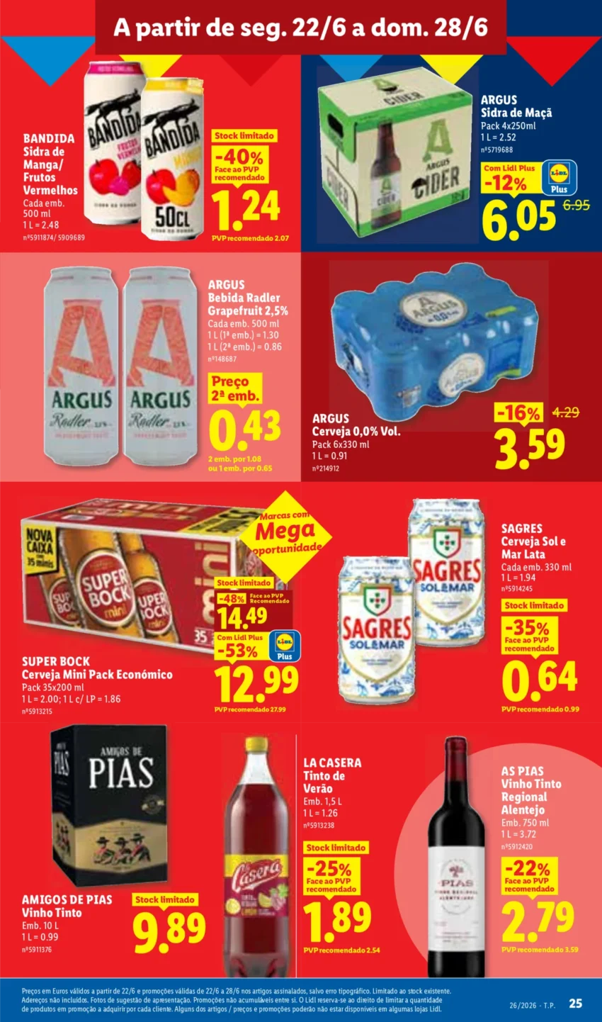 Página 25 do Antevisão Folheto LiDL Promoções