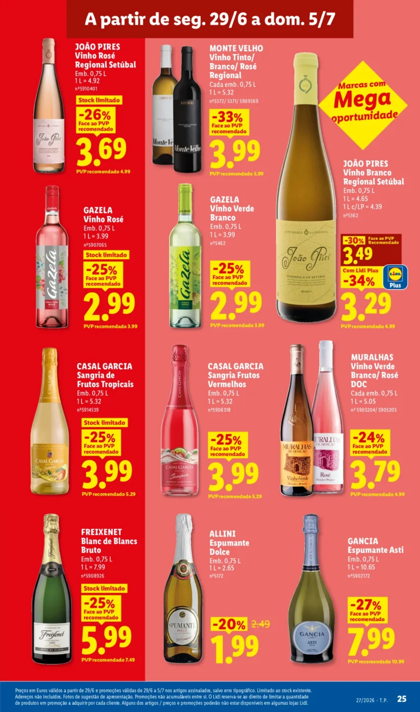 Página 25 do Antevisão Folheto LiDL Promoções