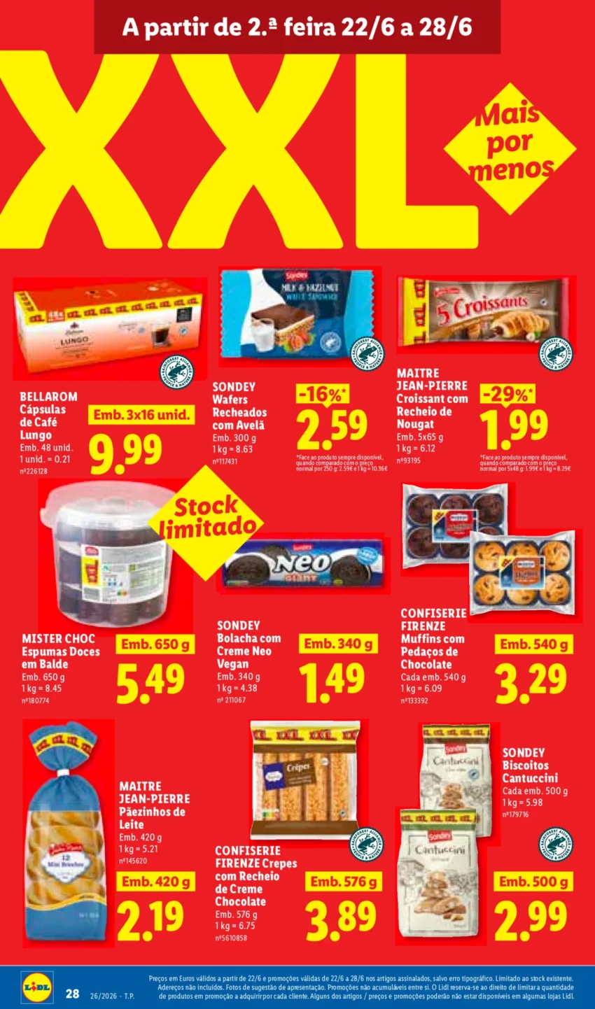 Página 28 do Antevisão Folheto LiDL Promoções