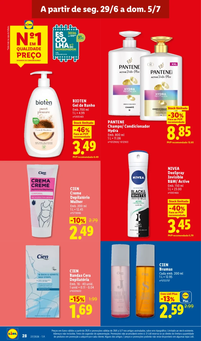 Página 28 do Antevisão Folheto LiDL Promoções