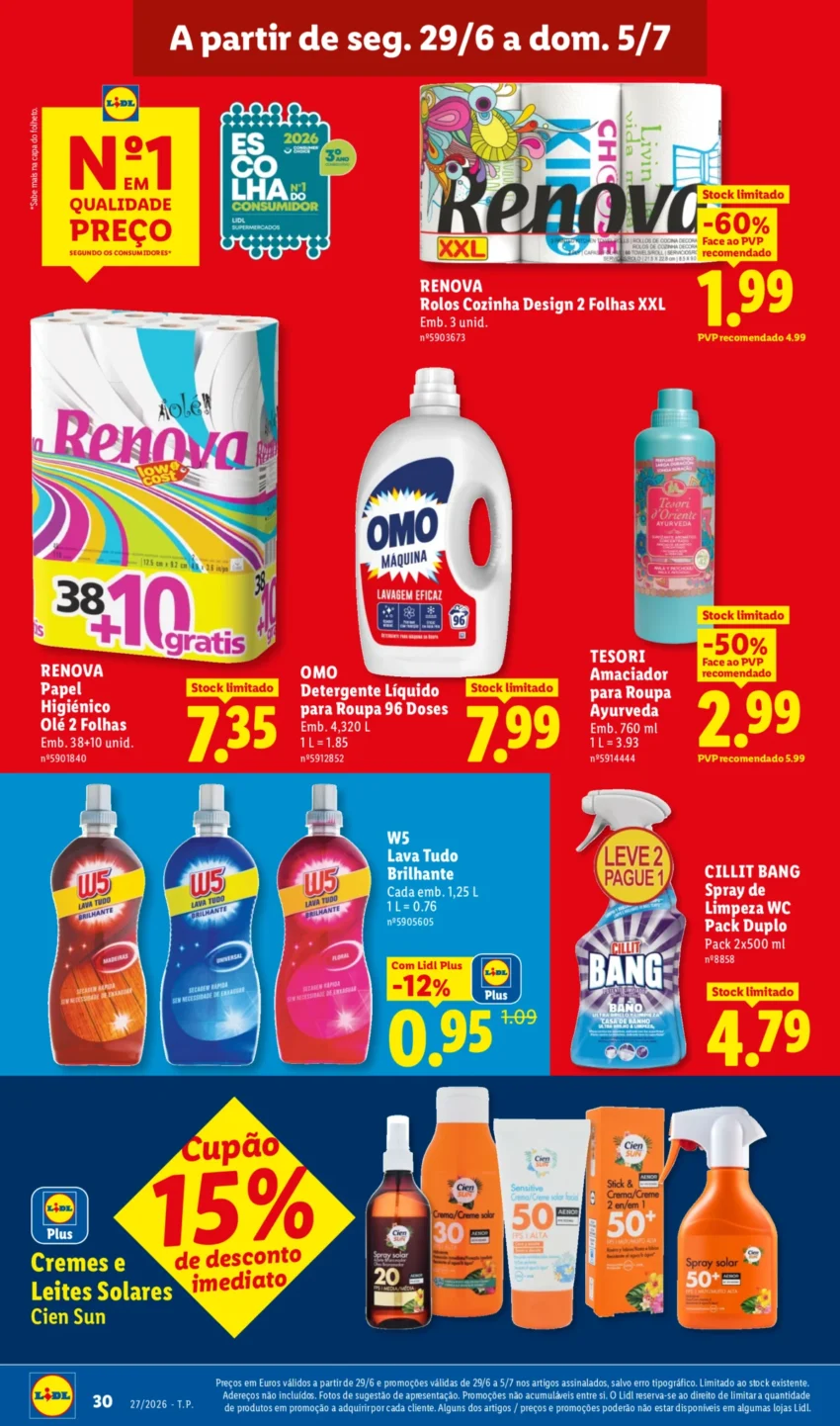 Página 30 do Antevisão Folheto LiDL Promoções