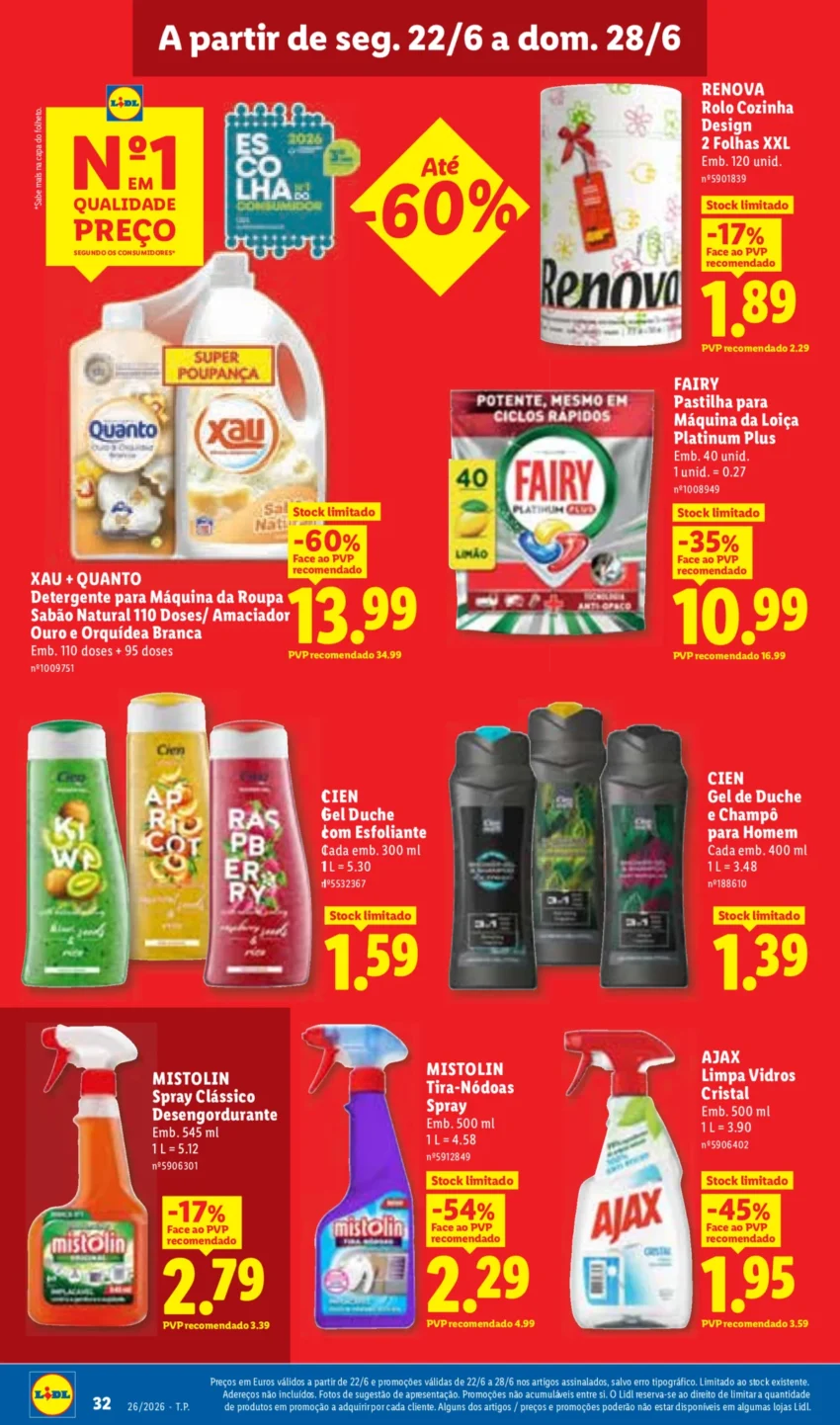 Página 32 do Antevisão Folheto LiDL Promoções