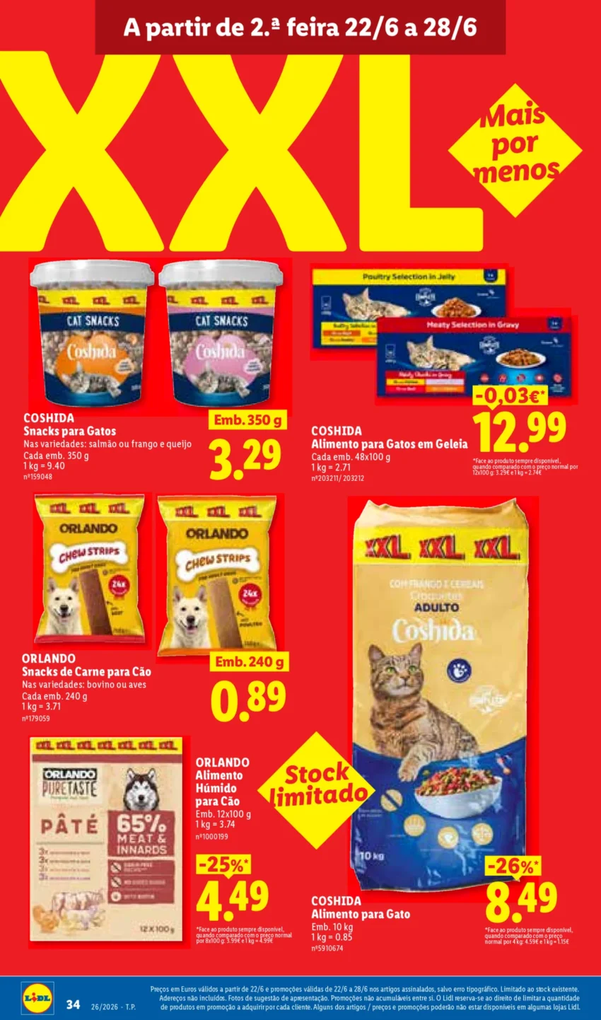 Página 34 do Antevisão Folheto LiDL Promoções