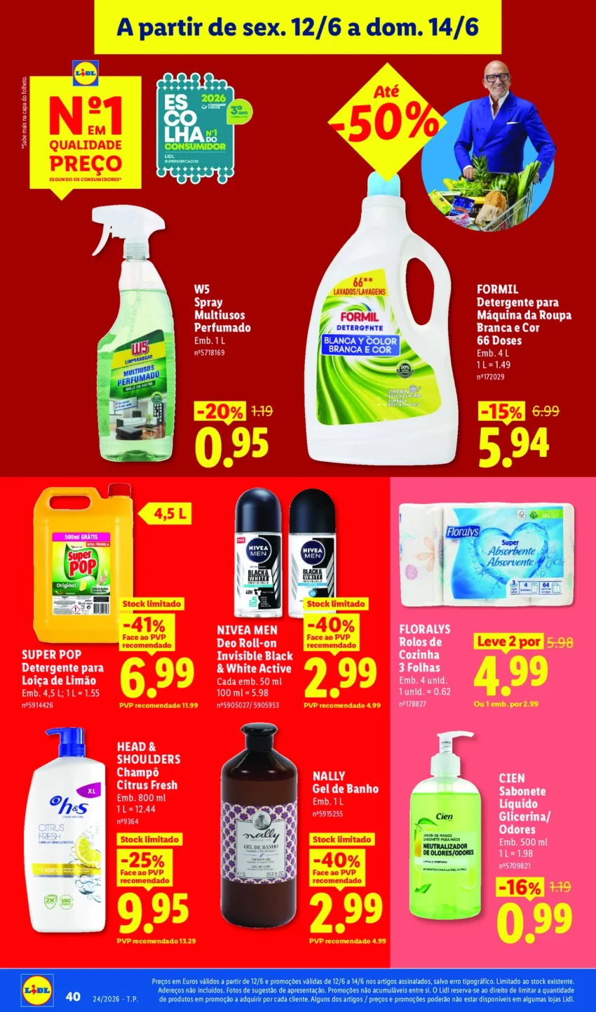 Página 40 do Antevisão Folheto LiDL Promoções